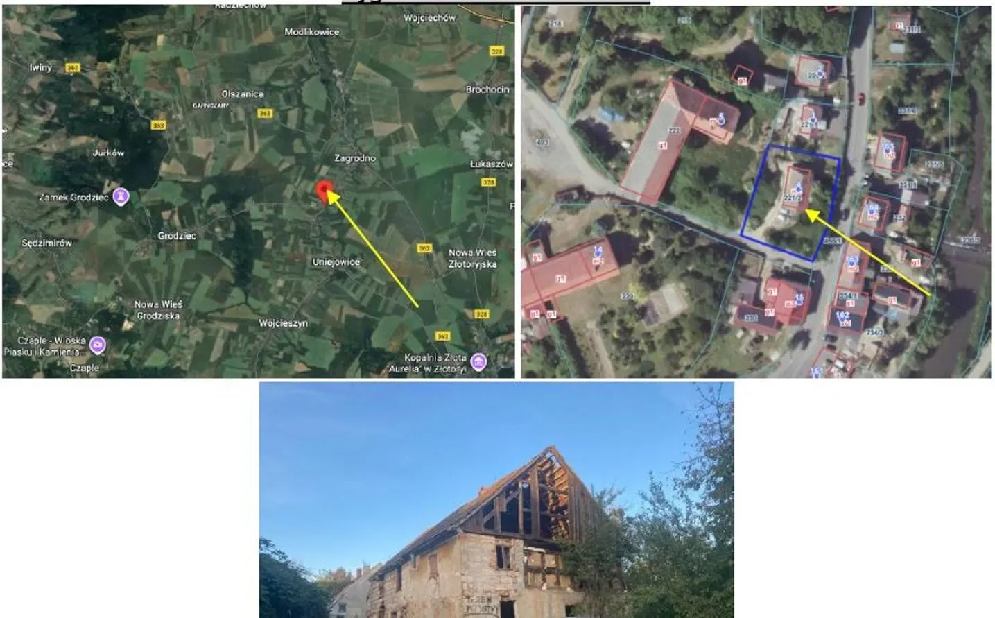 Inne nieruchomości Zagrodno — zdjęcie 1